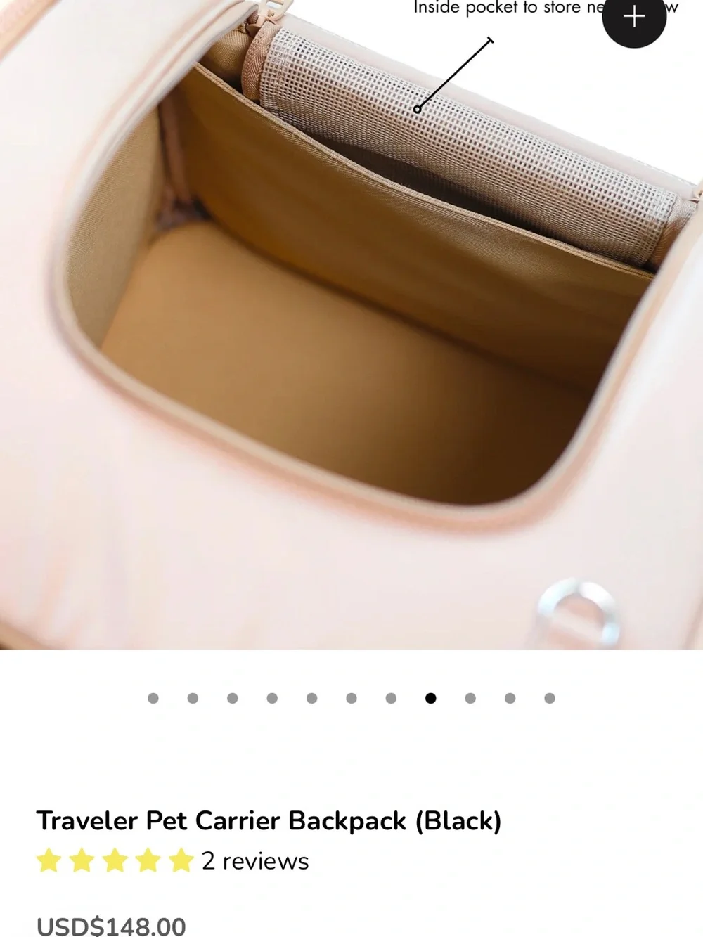 Traveler Pet Carrier Backpack